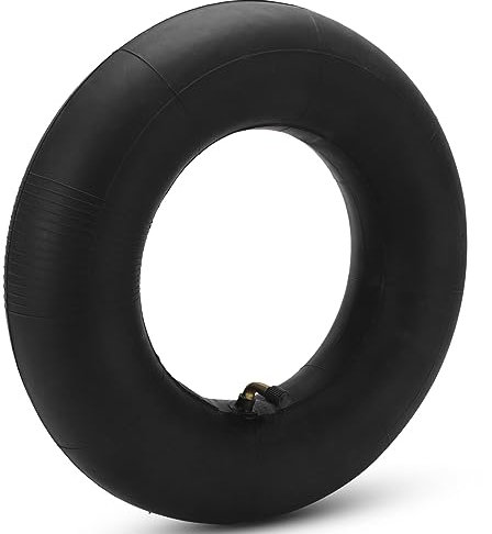Agatige 4.10/3.50‑6 Rubber Inner Tube, Heavy Duty Inner Tube Replacement with Bent Valve Stem for Pneumatic Wheelbarrow Wheel Lawn Mowers Hand Trucks Karts