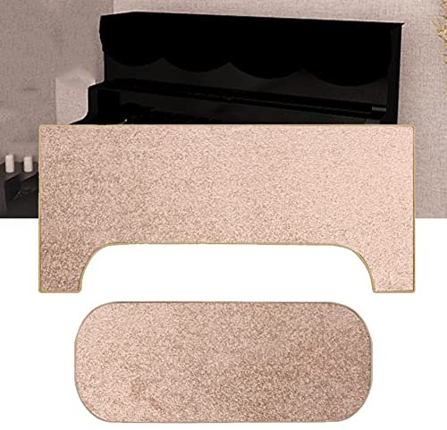 HDYNUZ Schalldichter Teppich für Klaviere, U-förmige rutschfeste Bodenmatte, verdickte, stoßdämpfende Decke für Klaviere, für Klaviere (Color : C)