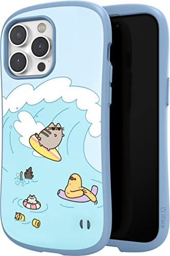 iFace Pusheen First Class Case Dual Layer Phone Case for iPhone 14 Pro Max | (6.7), Cute, Shockproof, Hard Shell + Bumper, Protective, Summer