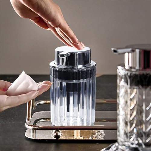 Botellas de bomba Contenedores para hacer espuma, relleno vacío de espuma de plástico dispensador de espuma de espuma de bomba Botellas de cabeza de bomba Dispensador de embalaje de muestra de viaje