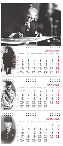 2025 Atatürk Shipper Wandkalender - Signatur