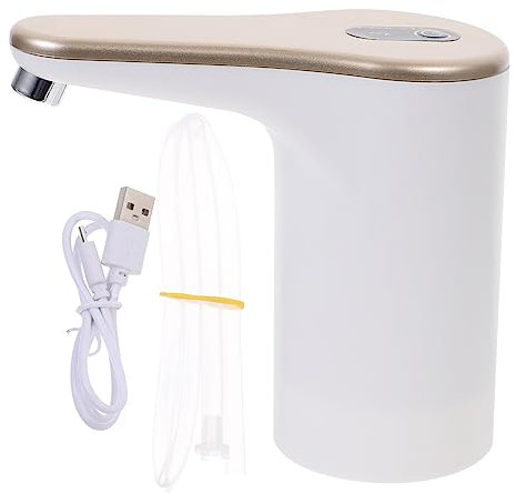 DOITOOL Distributeur Automatique Eau Électrique USB avec Éclairage LED Pompe à Eau Rechargeable pour Bouteilles Matériau Alimentaire Facile à Utiliser