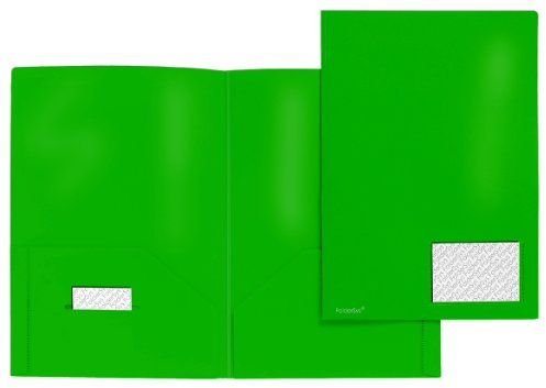 Broschüren-Mappe, Standard, grün, 10 k Stück