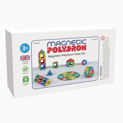 Polydron 50-1010 Magnet-Klassen-Set ( 96-teilige)
