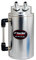 Simoni Racing SR/OIL-X Serbatoio Raccolta Olio Universale 350 ml, Serbatoio di Raccolta Olio da Corsa in Alluminio, Accessorio Motore per Auto, Cromato