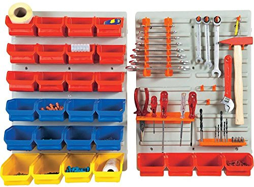Alutec 56060 Wandpaneel-Set TLG. (B x H) 840mm x 590mm 43 Teile, (B x H) 840 mm x 590 mm
