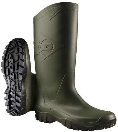 DUNLOP Protective Footwear, K680011, Snugboot WorkPro, Grigio Scuro/Verde Oliva, Taglia 39 EU