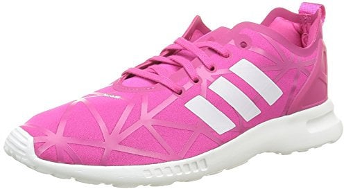 Adidas Damen ZX Flux ADV Smooth W S79502 Sneakers, Pink (EQT Pink/EQT Pink/Core White), 37 1/3 EU