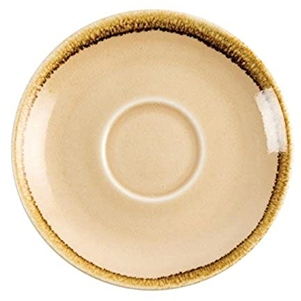 Olympia Kiln Sandstone Saucer (for GP330) - 140mm 5 1/2 (Box 6)