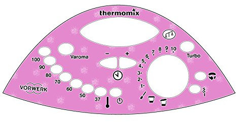 Thermodernizate.com Vinilo botonera tm31 Modelo Rosita
