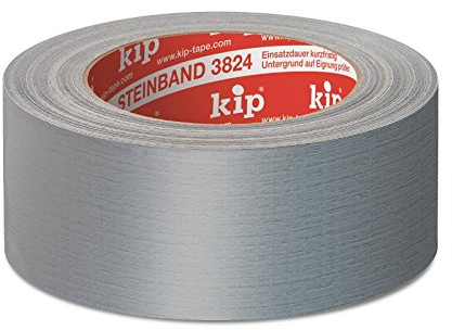 KIP 3824 Steinband – silber 75mm x 50m (16 Rollen) - 3824-75
