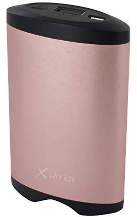Powerbank mit Handwärmer Taschenwärmer - XLayer Power Bank PLUS Heat - 5200mAh Rosé Gold