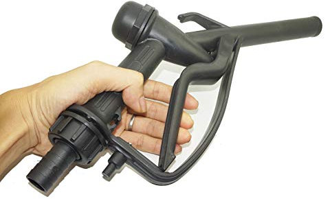 AUXPhome 1(DN25 Fuel Gun Hose Trigger Nozzle Manual - Fits Diesel Oil Dispensing Transfer Pump/Delivery Nozzle/Fuel Nozzle Plastic/Chemical Nozzle/IBC Water Tank/Chemical Liquid, urea,and More