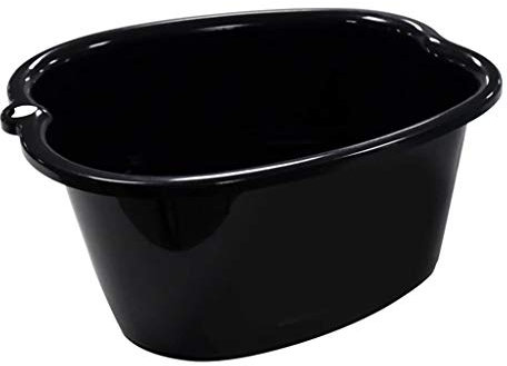 Mya 3 Colors Durable Plastic Large Foot Bath Spa Tub Basin Bucket for Soaking Feet Detox Pedicure Massage Portable