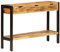 vidaXL Mangoholz Massiv Sideboard 3 Schubladen Konsole Beistelltisch Flurtisch