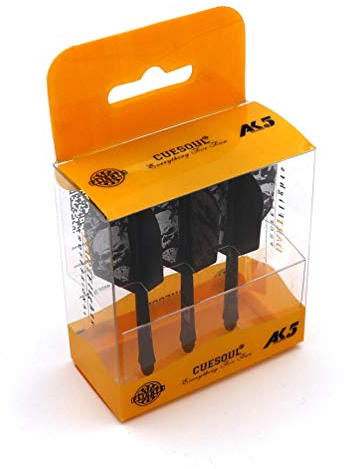 CUESOUL ROST Personalisierte integrierte Dartpfeile Schäfte Schäfte und Darts Flights Medium, 3er Set Schädel Pattern (CSAK-5KL12-S)