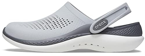 Crocs Unisexe Adulte LiteRide 360 Clog Sabots, Light Grey/Slate Grey, 48/49 EU