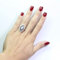 BAJIE Ehering Topas Saphir Gold Diamant Ring Verlobung Peridot Edelstein Dame Ring Granat Berger 925 Schmuck