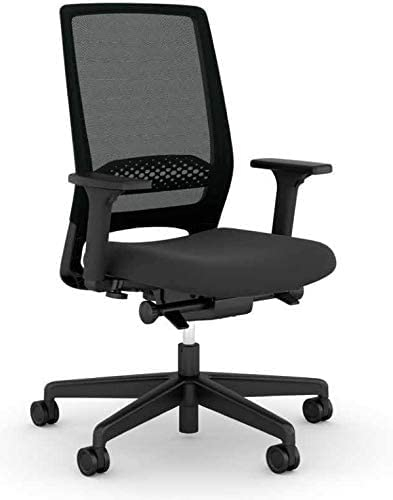 Viasit Kickster, ergonomischer Bürodrehstuhl Homeoffice, Schnelllieferprogramm 3 Tage Lieferzeit, Schwarz