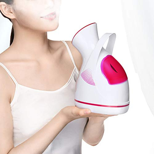 Gesichtsdampfer, 100 Ml Nano-Ionen-Dampfinhalator, Warmer Nebel-Feuchtigkeits-Gesichtssprüher, Gesichtsdampfer für das Gesichtssauna-Spa zu Hause, Feuchtigkeitsspendende Nebenhöhlen, Verstopfte Poren