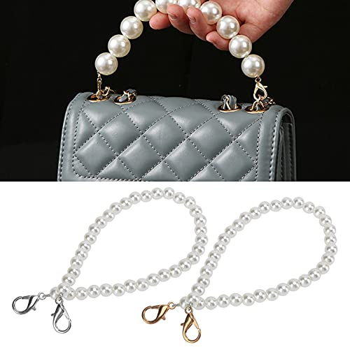 2 STÜCKE 30cm Handtasche Strap Extender Taschenkette Geldbörsenriemen Tasche DIY Kette für Taschenherstellung Damen-Clutches Handtasche Geldbörse Brieftasche