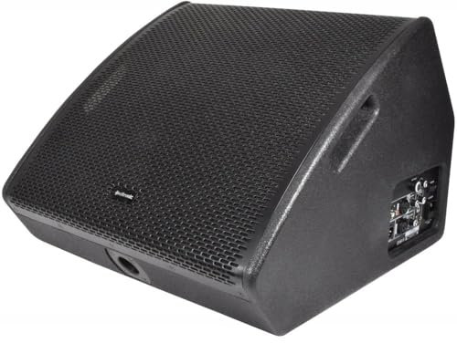 Citronic CM15A | CM-Series Active Wedge Monitors inc. Bluetooth | 700W Peak Power, Black