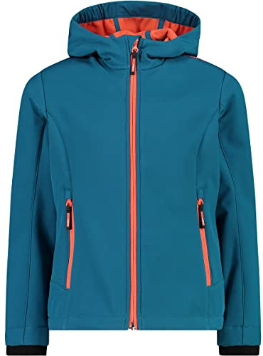 CMP - Softshelljacke für Kinder, Deep Lake-Campari, 152