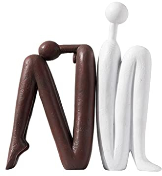Buchstütze Buchstützen 2 stücke Geometrische abstrakte Figuren Buchstützung FRP Buchenden dekorative Buchstopper Industrial Home Office Decor Bookend Buchhalter Bücherhalter