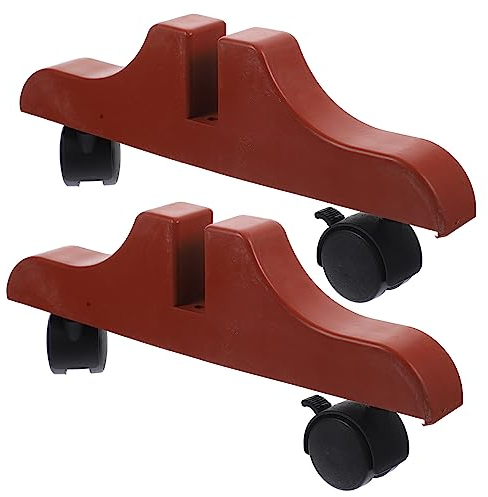 2Stücke Bildschirmteiler Ständer mit Praktische Kunststoffbasis für Raumteiler Mobile Standfüße mit Rädern für Flexiblen Einsatz im Büro oder Zuhause