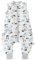 Teechodina Baby Schlafsack mit Füßen Winter 2.5 Tog Kinder Warm Winterschlafsack mit Beinen Kleinkind Schlafanzug für Jungen und Mädchen, Panda Planet/2.5 Tog, 80cm/Baby Höhe 90-100cm