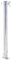 Colonne à Eau de Jardin avec Robinet, Colonne d’eau Pompe à Eau Porte-Tuyau d’arrosage Colonne à eau de jardin 40 cm acier inoxydable rond