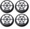 Emiif 4PCS Washable Pre-filter Replacement For Bush Bagless Cylinder VCS35B15K0D-70 Vacuum Cleaner