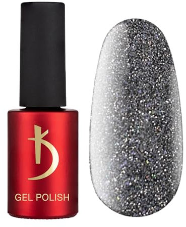 UV Nagellack Gel für Nägel - Silver Sky Shimmer - Gel Nail Polish UV-LED -7ml- langlebig - Glanz Maniküre - DIY Nageldesign - Farbe GelNägel Manicure