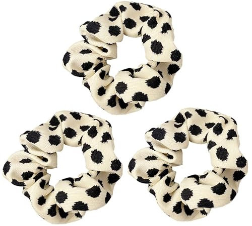 scicent Haargummi Damen 3 Stück Zebra-Streifen Druck Scrunchies Elastisches Haarband Mode Pferdeschwanz Halter Haarschmuck Nützlich und Praktisch - 315