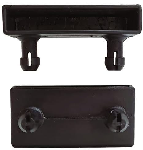 SCM Créations Set di 10 punte per stecche da 53 mm, chiusura in plastica rinforzata, rete letto, divano clic clac bz, materasso | fissaggio gancio supporto cappuccio