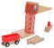 DRESSOOS Schiene Anhänger Spielzeug Eisenbahn Geländer Spielzeug Zug Prop Modell DIY Zug Prop Schiene Kran Für DIY Zug Simulation Kran Spielzeug Eisenbahn Schiene Kran Holz Eisenbahn Kran