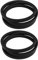 ECSiNG 2 Pièces Courroie d'entraînement de Balayeuse 228001200 Courroie d'entraînement de Tracteur Circonférence Intérieure 1245mm Largeur 13mm Compatible avec Countax C300 C400 C500