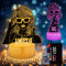 Eygerur 2 Stück Taylor Lampe - 3D LED Illusion Taylor Nachtlicht | 16 Farben Taylor Licht USB Smart Touch Fernbedienung Tischlampe Taylor Geschenke für Kinderzimmer Dekoration