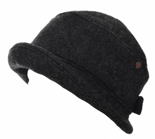 balke Klettkappe cooked wool grau Größe L