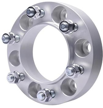 ZSKSJHSJ Spurverbreiterung Rad Spacer Adapter PCD 6x139,7 CB 67,1mm Für Mitsubishi Für Pajero Für Separador Gehmiedete Aluminium Legierung M12x1,5 1 Stück Radschrauben(Silver 30mm)