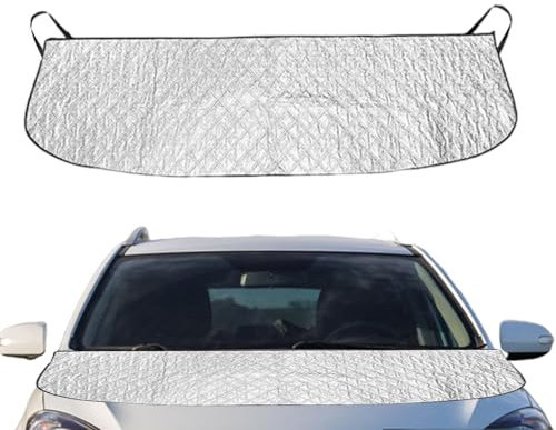 Winterdecke für Autos – Frostsicherer Deckel, UV-Strahlung und Verhinderung von gefallenen Blättern, für alle Jahreszeiten geeignet |