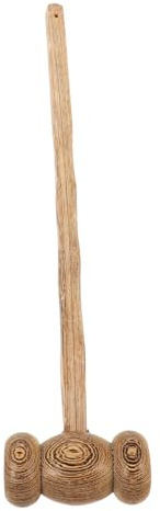 Mipcase Holzmassegerät Rückenmassagegerät Hand-rückenmassagegerät Massage Für Rücken Massagehammer Klopfmassagegerät Tragbare Massagegeräte Nackenmassagehammer Rückenmassagehammer Schulter