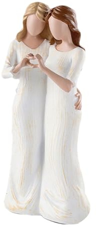 Wimnqie Mutter und Tochter-Statue, Mutter-Tochter-Figur | Umarmungsfiguren von Mutter und Tochter - Mutter-Tochter-Skulptur für Weihnachten, Erntedankfest, Muttertag oder Geburtstag