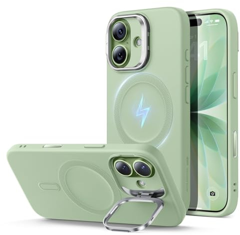 ESR für iPhone 17 Hülle Flex-Ständer für MagSafe, Silikon, Salbei