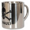 FC St. Pauli Kaffeebecher Totenkopf Edelstahl