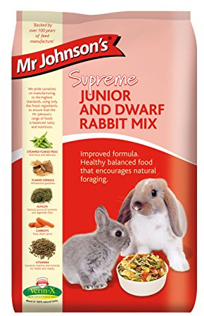 Mr Johnson's Supreme Junior and Dwarf Rabbit Mix, 2.25 kg