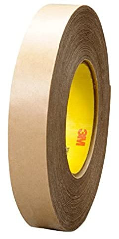 3M 9485PC Adhesive Transfer Tape, 19 mm x 55 m, Clear, Pack of 12
