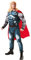 Rubies Official Adult's Marvel Thor Deluxe Costume Costume - Standard, Blue Halloween