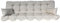 Adlatus-Kühnemuth Polsterauflage Hollywoodschaukel 180x50 Modell 180 beige