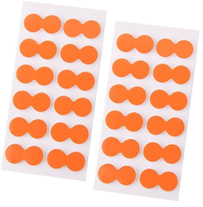 Sharplace 24 STK. Fliegenfischen Zubehör - Strike Indicator Schaumbissanzeiger-Orange